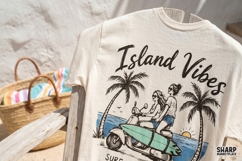 Island Vibes Surf And Chill Club PNG, Summer PNG, Trendy Product Image 2