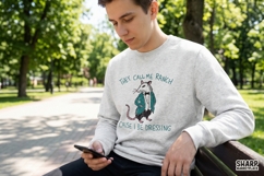 They Call Me Ranch Cause I Be Dressing Rat Tuxedo Graphic, Product Image 2