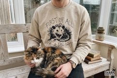 First Of All I'm A Delight Possum Sketch Graphic, Trendy Product Image 2