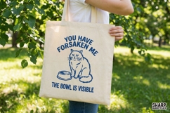 You Have Forsaken Me Cat PNG, Funny Cat Meme Shirt Design, Product Image 4