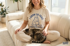 I Grow So Frail Between Second Breakfasts PNG, Funny Cat Product Image 4