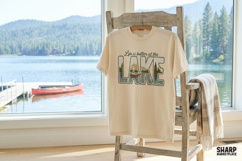 Life Is Better At The Lake PNG, Summer Png, Camping Png, Product Image 4