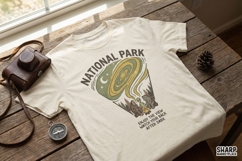 National Park PNG Design, Enjoy The View Camping Graphic, Product Image 2