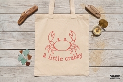 A Little Crabby PNG, Summer PNG, Trendy PNG, Shirt PNG Product Image 6