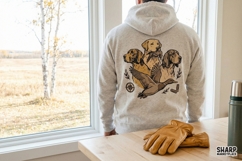 Duck Hunting Dogs PNG, Western PNG, Shirt PNG Vintage Bird Product Image 4
