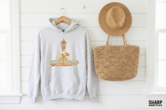 Sunset Surf Yoga PNG, Digital Download, Beach Lover Shirt, Product Image 4