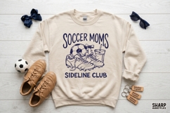 Soccer Moms Sideline Club Soccer PNG Game Day PNG Shirt, Product Image 4