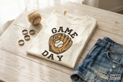 Game Day Baseball PNG, Sports Glove Digital Download, Product Image 3
