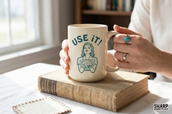 Use It! Teacher PNG, Nurse PNG, Trendy PNG, Woman With Product Image 2