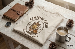 Campfire Creed PNG, Sleep Under Stars Camping Digital Product Image 3