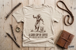 A Good Cup Of Coffee And A Good Dog Can Fix Most Things Product Image 2