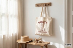 Wiggle Your Whiskers Bunny PNG, Cute Rabbit Shirt Design, Product Image 3