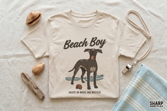 Beach Boy Raised On Waves And Whistles, Summer Png Shirt Product Image 4
