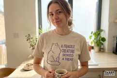 A Fragile Creature Denied A Treat PNG, Funny Cat Digital Product Image 4