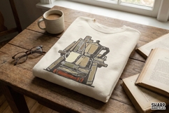 Book And Coffee PNG, Cozy Reading T-Shirt Design, Book Product Image 2