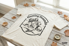 Hunting Hounds, Western PNG, Trendy PNG, Shirt PNG, Vintage Product Image 2