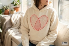 Fingerprint Heart PNG, Digital Download, Love Symbol Product Image 3