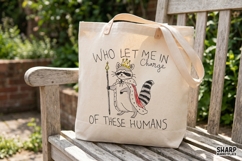 Who Let Me In Charge Of These Humans Royal Raccoon King Product Image 4