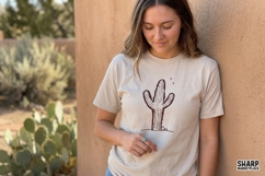 Desert Saguaro PNG, Summer PNG, Western PNG, Minimal Product Image 2