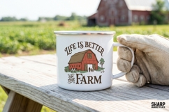 Life Is Better On The Farm, Fall PNG With Western PNG, Product Image 2