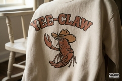 Yee-Claw Western Summer Shirt, Trendy Beach Sublimation, Product Image 4