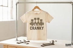 Cranky Piston Graphic, Cars PNG Design, Trendy Shirt Art, Product Image 3