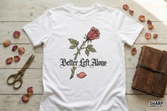 Better Left Alone PNG, Gothic Rose PNG, Digital Download, Product Image 3