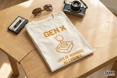 Gen X PNG, Lots Of Memories No Evidence, Vintage Joystick, Product Image 2