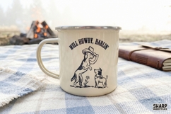 Well Howdy, Darlin' Western PNG, Funny PNG, Cowboy PNG For Product Image 5