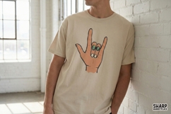 I Love You Sign Language PNG, ASL Hand Symbol Art, Deaf Product Image 4