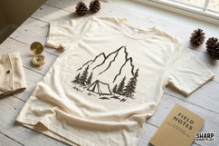 Mountain Camp PNG Designs, Summer PNG, Trendy PNG, Pine Product Image 2