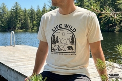 Life Wild, For Those Who Dare To Roam, Summer PNG, Trendy Product Image 2