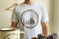 Camping Forest Emblem PNG Designs, Summer PNG, Trendy PNG, Product Image 4