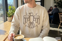 Thunderbird PNG Design, Tribal Bird Digital Graphic, Product Image 2