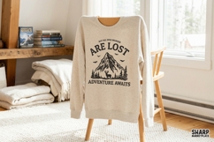 Not All Who Wander Are Lost Adventure Awaits, Summer PNG, Product Image 4