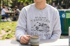 Let's Be More Trash Can And Less Trash Can't, Trendy PNG Product Image 4