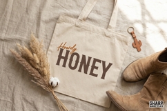 Howdy Honey PNG, Western Shirt Design, Country Cowgirl Product Image 4
