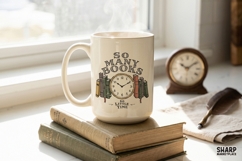 So Many Books So Little Time PNG, Teacher PNG, Bookmark Product Image 3
