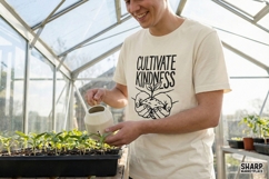 Cultivate Kindness PNG, Positive Quote Digital Shirt Product Image 4