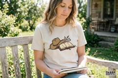 Cowgirl Book PNG, PNG Designs, Western PNG, Open Book and Product Image 4
