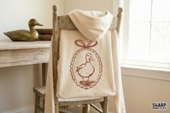 Vintage Duck Cameo, Bow PNG, Trendy PNG, Shirt PNG, Product Image 4