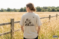 Fall PNG, Trendy PNG, Shirt PNG, Vintage Hunting Dog Product Image 2