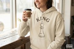 King PNG Chess Piece Design, Digital Download for Men, Product Image 2