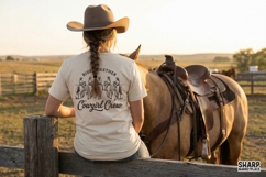Ride Together Cowgirl Crew PNG, Western Girl Group Shirt Product Image 2
