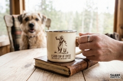 A Good Cup Of Coffee And A Good Dog Can Fix Most Things Product Image 3