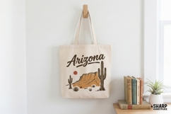 Arizona PNG, Western PNG, Trendy PNG, Desert Cactus Mesa Product Image 4