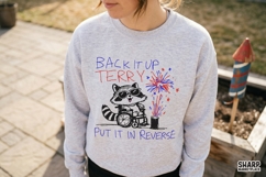 Back It Up Terry Put It In Reverse PNG, Funny Raccoon Product Image 4