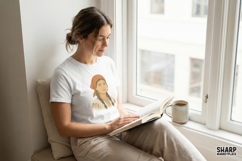 Ukrainian Woman PNG, Folk Art Printable, Ethnic Embroidery Product Image 4