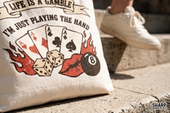 Life Is A Gamble I'm Just Playing The Hand PNG, Funny PNG Product Image 3