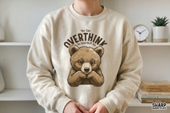 You Can Overthink The Good Stuff Too, Trendy PNG Shirt Product Image 4